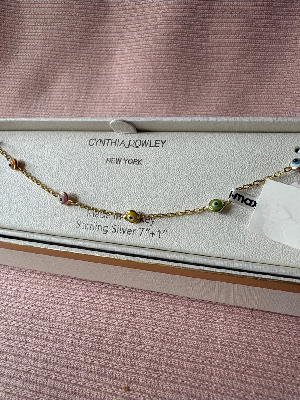 Cynthia Rowley Evil Eye bracelet